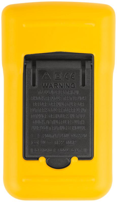  Мультиметр 0.1 мВ-600В; 0.1В-600В; 1 мкА-10 А; 0.1 Ом-2 МОм; коробка FIT 80623 фото в каталоге от BTSprom.by