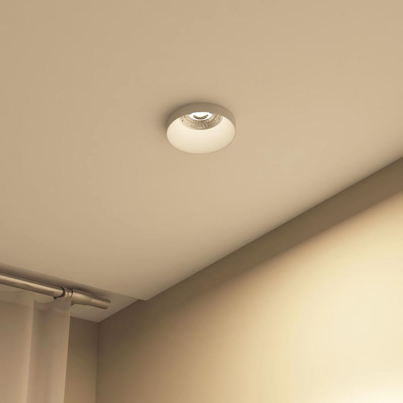  Светильник 50Вт GU10 IP20 встраив. алюм. бел. DENKIRS 680438 фото в каталоге от BTSprom.by