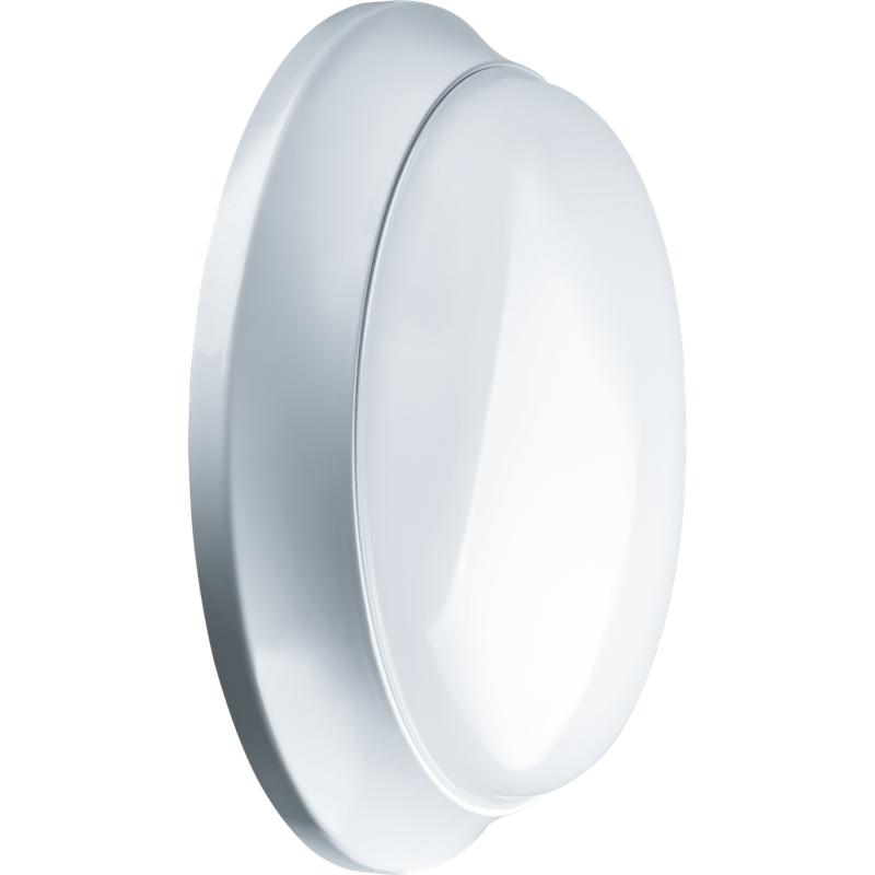 светильник светодиодный 71 922 nbl-p-18-4k-wh-snr-led v2 18вт 4000к ip65 2400лм жкх с датчиком движения круг бел. (аналог нпп) navigator 71922v2 от BTSprom.by
