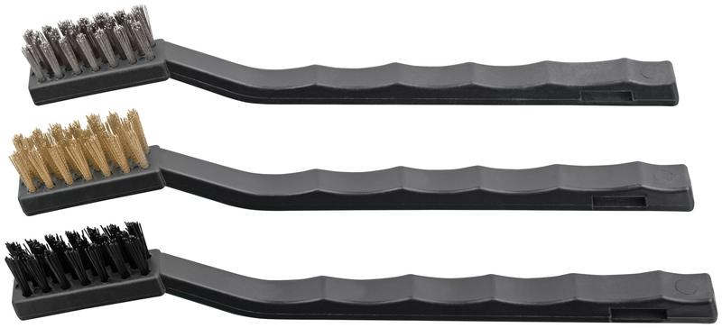  Набор корщеток мини сталь/нейлон/латунь 175мм (уп.3шт) FIT 38453 фото в каталоге от BTSprom.by