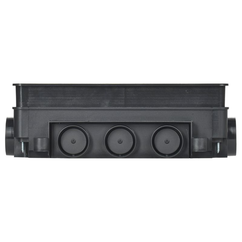  Коробка напольная ONFLOOR 24 16мод. PRIMER IEK KNU-80-16-PA-9011 фото в каталоге от BTSprom.by