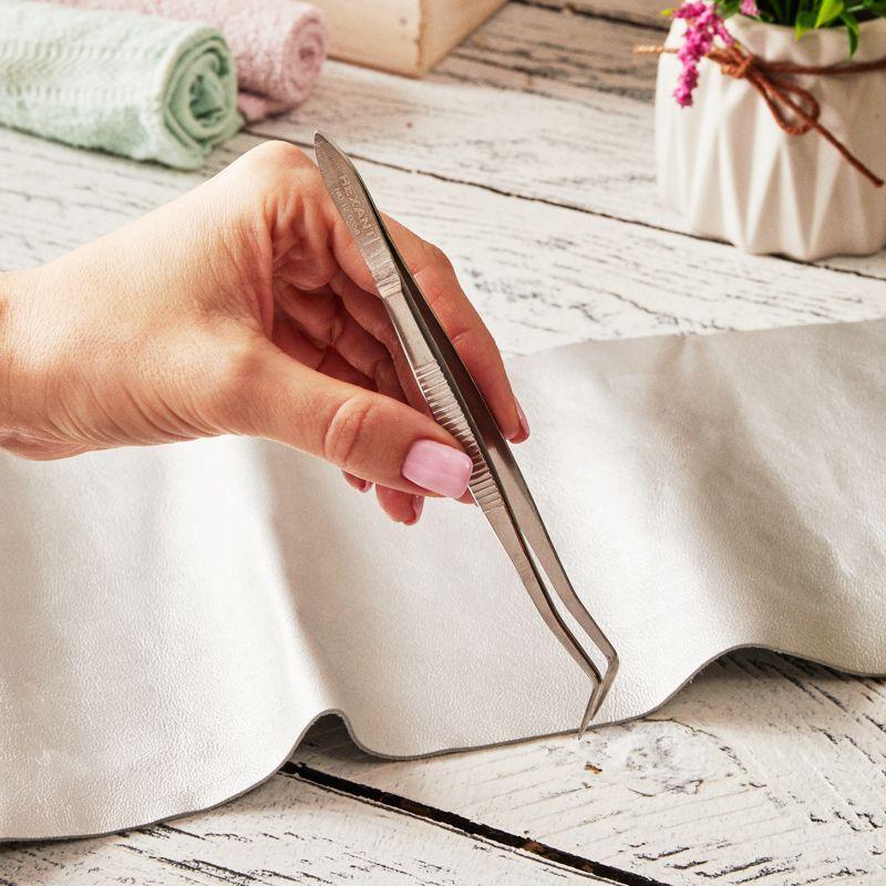  Пинцет изогнутый узкий фиксатор рифленый 160мм Rexant 12-0358 фото в каталоге от BTSprom.by