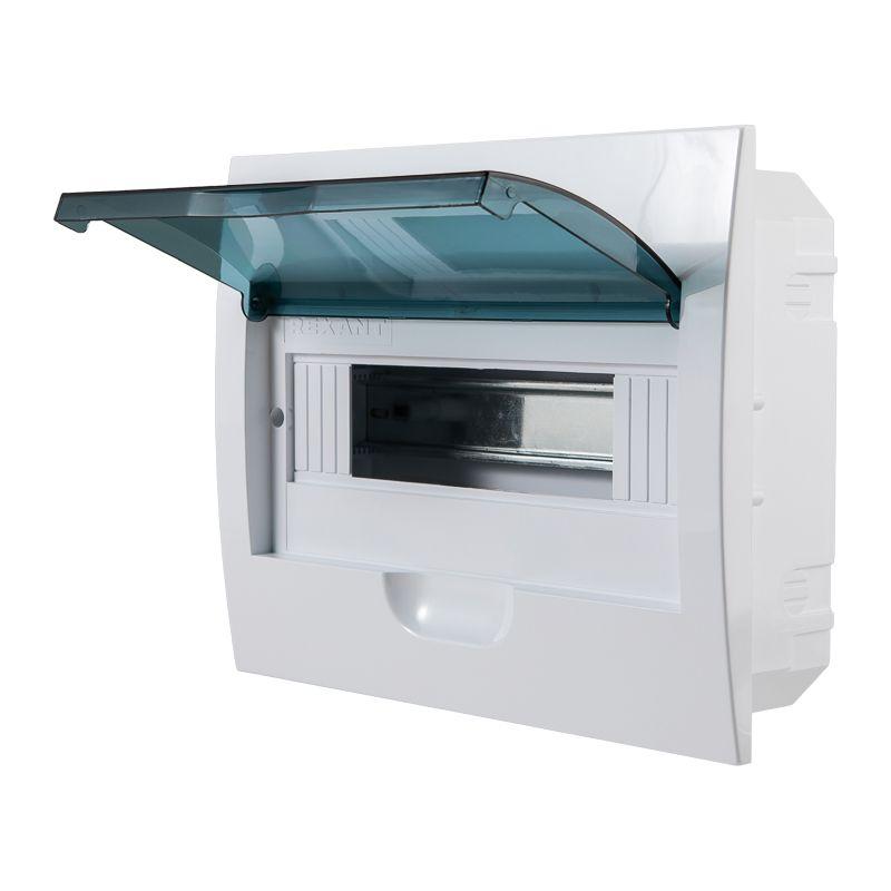  Бокс ЩРВ-П-12 IP41 пластик. бел. Rexant 11-0212 фото в каталоге от BTSprom.by