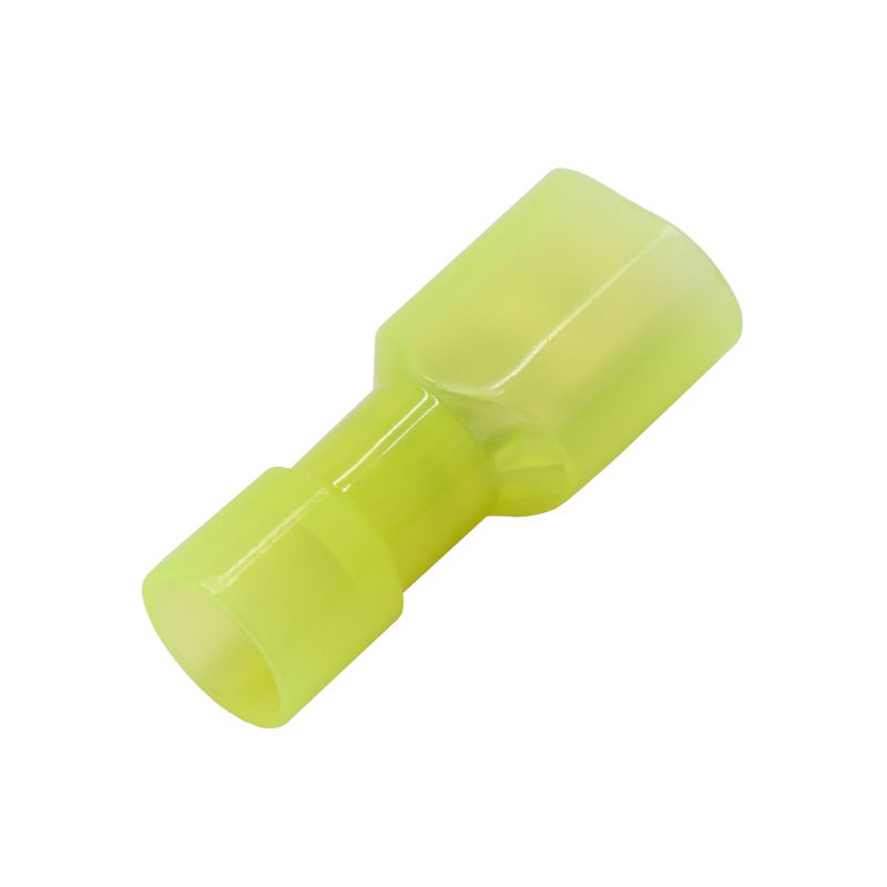  Наконечник изол. "вилка" 2.5-6кв.мм отв. d6.3х0.8мм желт. (уп.50шт) DKC 2C22TP фото в каталоге от BTSprom.by