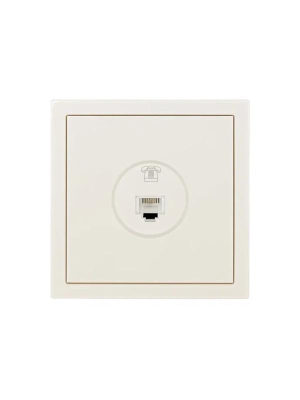  Розетка телефонная евр СП ZIMA IP20 слон. кость LEZARD 704-9088-137 фото в каталоге от BTSprom.by