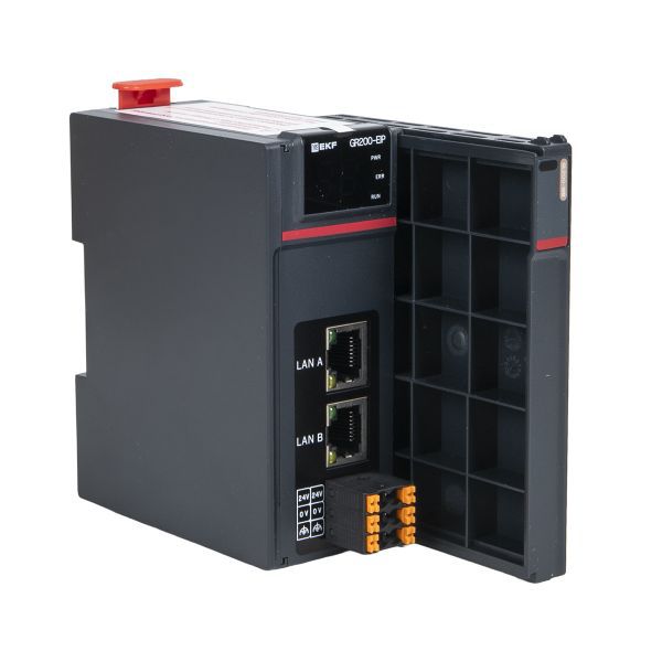 модуль сетевой удаленного расширения ввода и вывода ethernet ip gr200-eip d-card ekf gr200-eip-dcd от BTSprom.by