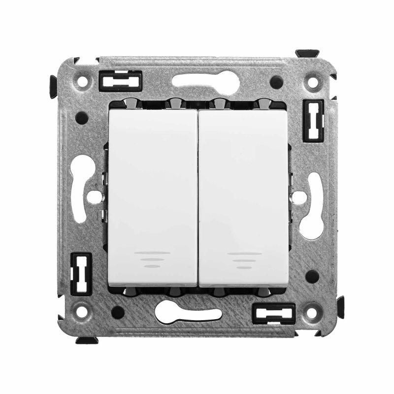кнопка 2-кл. сп "avanti" "белое облако" dkc 4400154 от BTSprom.by