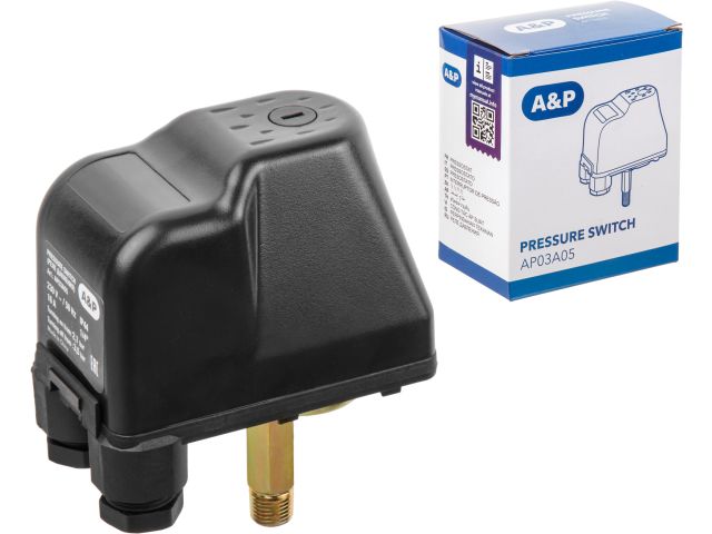 реле давления для насоса 1/4" нар. a&p ap03a05 от BTSprom.by