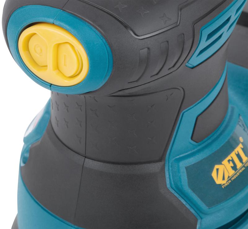  Машина шлифовальная эксцентриковая 350Вт 3000-13000об/мин; 125мм; липучка FIT 80582 фото в каталоге от BTSprom.by