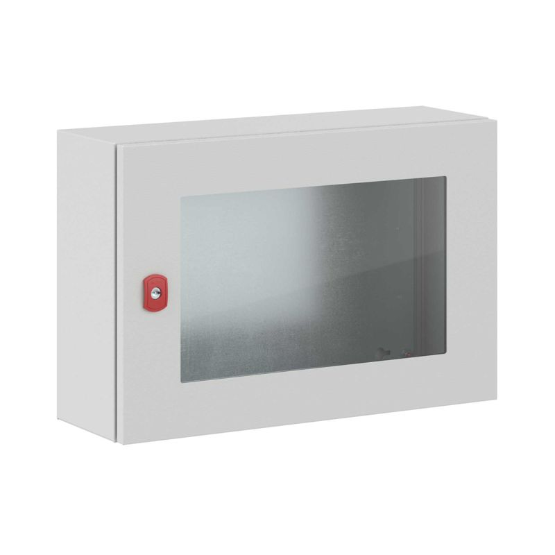 корпус навесной st 400х600х200мм ip66 с прозр. дверью с монтажн. платой без фланца dkc r5stx0462-f от BTSprom.by