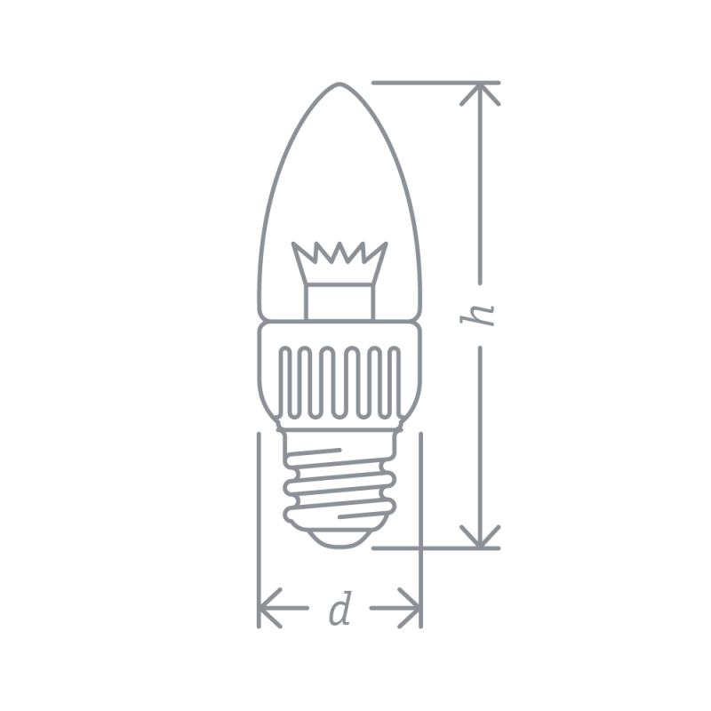 Лампа светодиодная 71 851 NLL-C37-7-230-4K-E27-CL 7Вт свеча 4000К нейтр. бел. E27 525лм 230В Navigator 71851 фото в каталоге от BTSprom.by