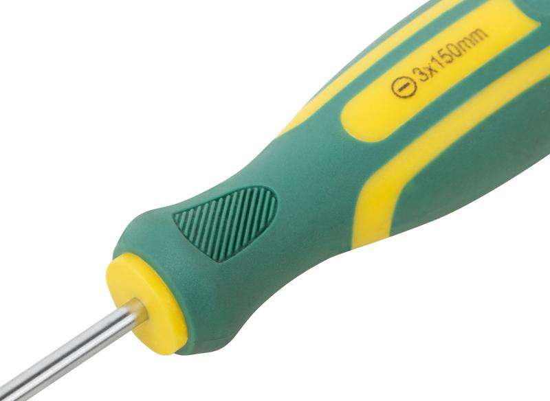  Отвертка "Контур" CrV сталь прорезиненная ручка 3х150мм SL FIT 55207 фото в каталоге от BTSprom.by