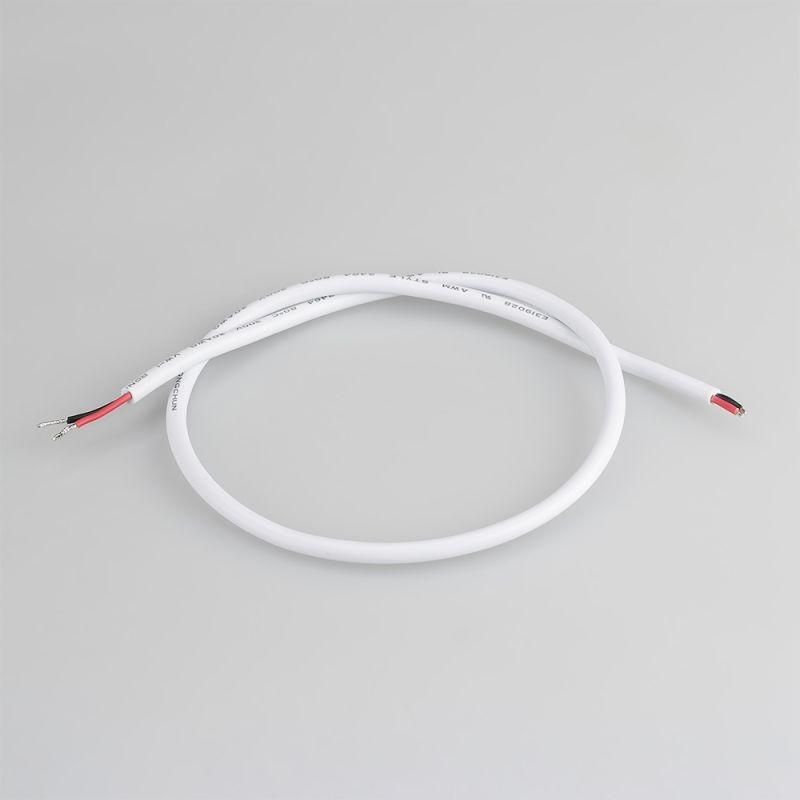 провод питания закрытый arl-moonlight-20awg-2w-d4.5-cu-500 white arlight 025548 от BTSprom.by
