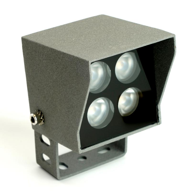 прожектор светодиодный 65х75х125мм ip66 4вт ac220-240в красн. ll-895 квадрат feron 51696 от BTSprom.by