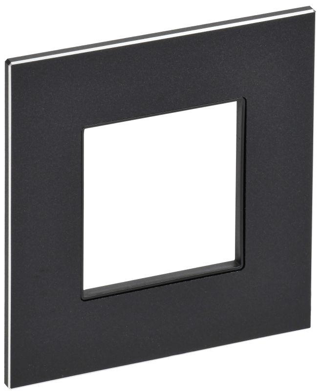 рамка 1-м skandy sk-f31bl металл черн. iek sk-m12-m-k02 от BTSprom.by