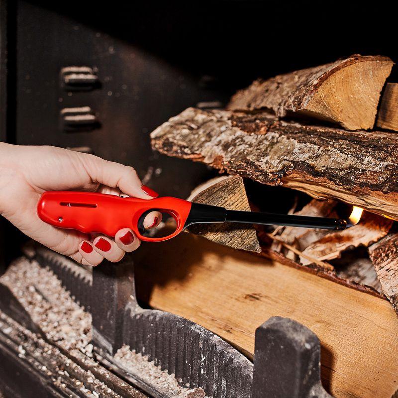  Пьезозажигалка газовая СК-302L бытовая с классическим пламенем многоразовая красн. СОКОЛ 61-0961 фото в каталоге от BTSprom.by