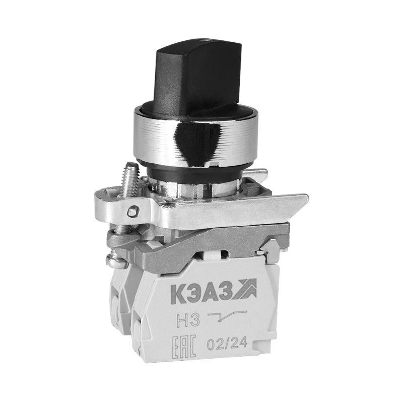 переключатель кпе1511рс 1но+1нз ручка фикс 2поз ip54 черн. кэаз 275273 от BTSprom.by