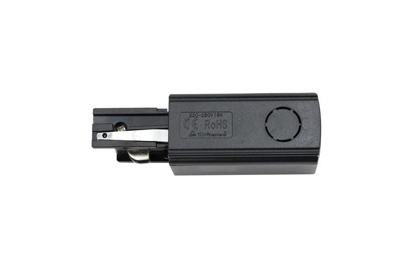 аксессуар к шинопроводу трехфазному 3p ptr ec-bl left левый pro+ черн. jazzway 5062856 от BTSprom.by