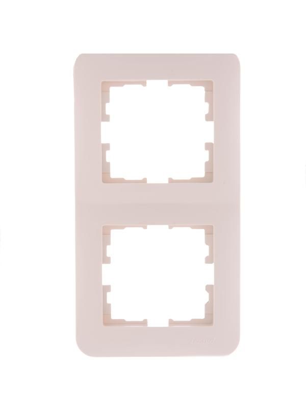 рамка 2-м karina life вертикал. крем. lezard 708-0300-152 от BTSprom.by