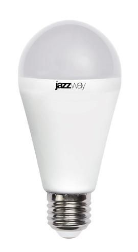 лампа светодиодная pled-sp 20вт a65 5000к холод. бел. e27 230в/50гц jazzway 5009462a от BTSprom.by