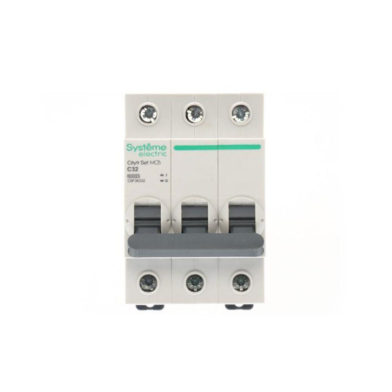  Выключатель автоматический 3п City9 Set (АВ) С 32А 6кА 400В SE C9F36332 фото в каталоге от BTSprom.by