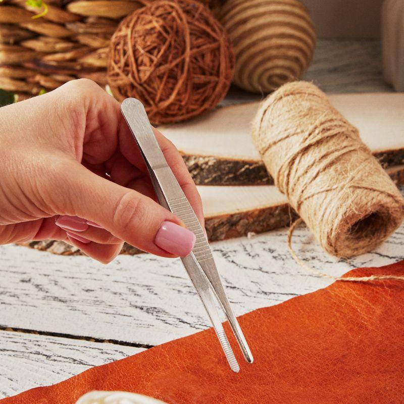  Пинцет прямой рифленый 125мм (блист.) Rexant 12-0360 фото в каталоге от BTSprom.by