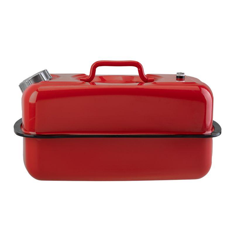  Канистра для топлива горизонт. 10л метал. Rexant 80-0199 фото в каталоге от BTSprom.by