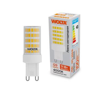 лампа светодиодная 11вт 4000к g9 wolta wstd-jcd-11w4kg9-c от BTSprom.by