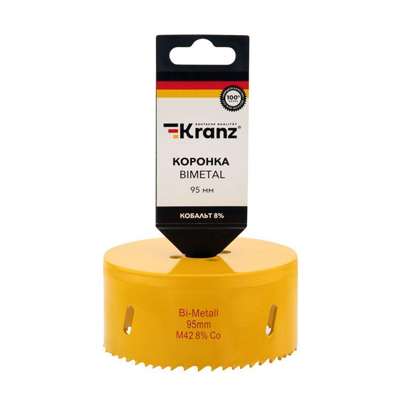  Коронка Bimetal 95мм Kranz KR-92-0242 фото в каталоге от BTSprom.by