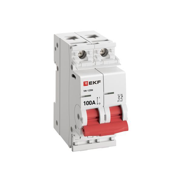  Выключатель нагрузки 2п 100А ВН-125N PROxima EKF S1252100 фото в каталоге от BTSprom.by