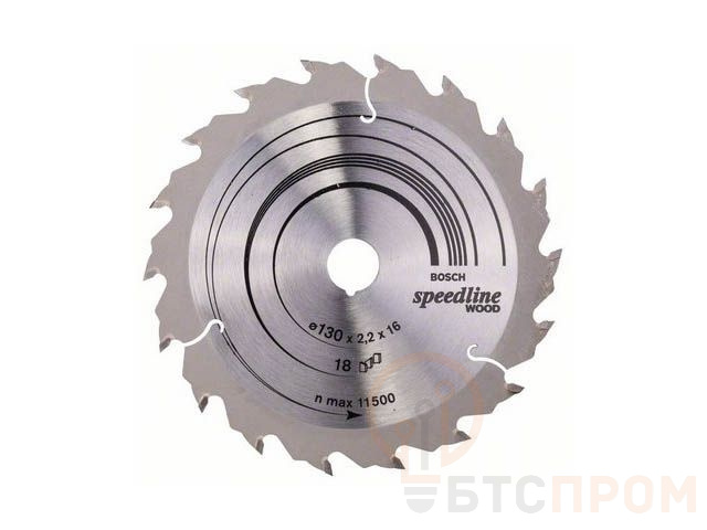 Диск пильный 130х16 мм 18 зуб. по дереву SPEEDLINE WOOD BOSCH (переменный зуб) 2608640775 фото в каталоге от BTSprom.by  Диск пильный 130х16 мм 18 зуб. по дереву SPEEDLINE WOOD BOSCH (переменный зуб) 2608640775 фото в каталоге от BTSprom.by