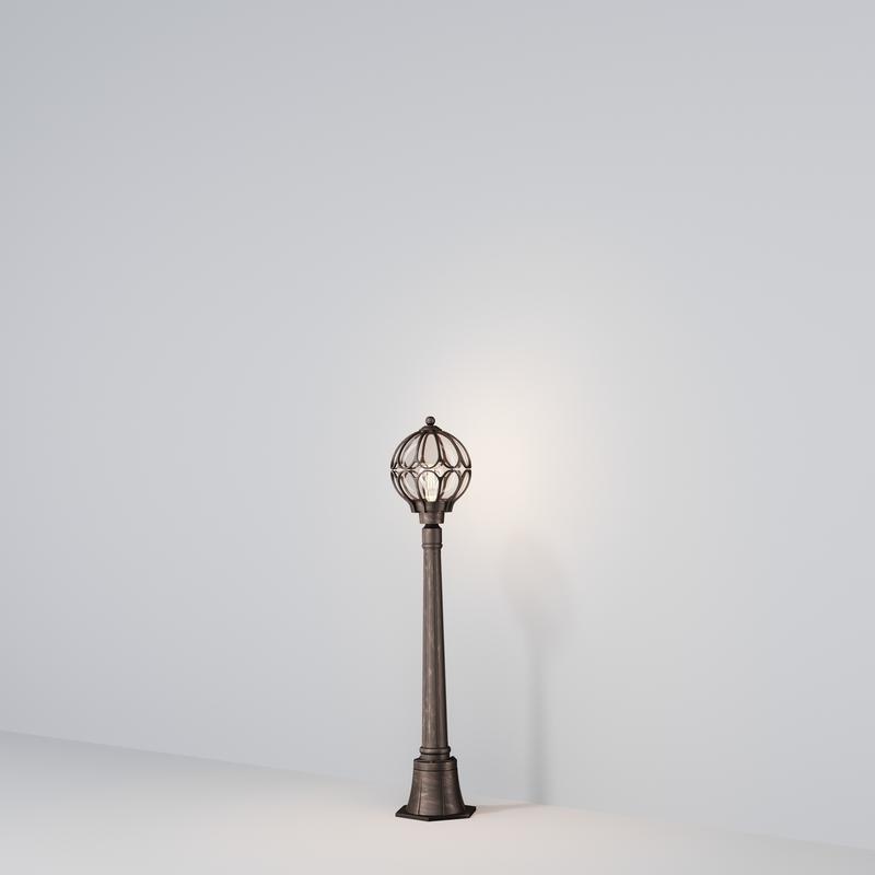  Светильник Via 1х60Вт E27 IP44 ландшафтный Maytoni O023FL-01G фото в каталоге от BTSprom.by