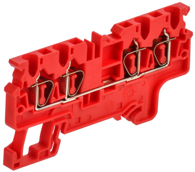 клемма пружинная cx2.5-4 4-конт. красн. armafix iek af-ct42-00-4-k04-002 от BTSprom.by