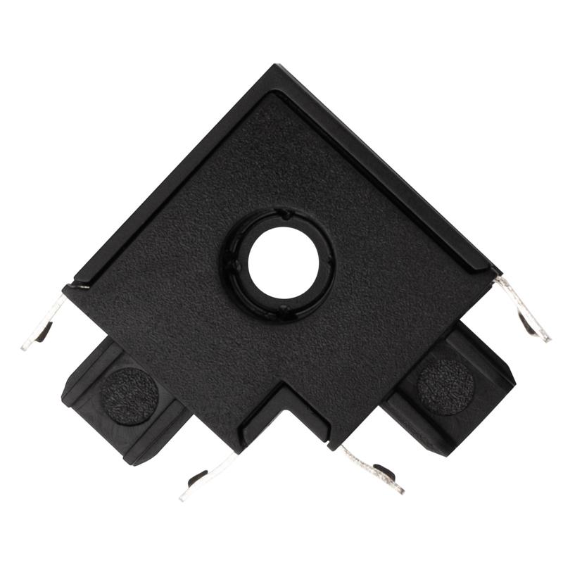  Коннектор L-образный MTR16 CL-BL накладной шинопровод низковольтный черн. Pro JazzWay 5057296 фото в каталоге от BTSprom.by