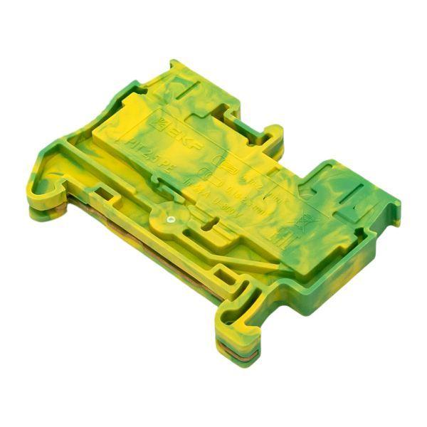  Колодка клеммная пружинная 2.5 Push-in земля EKF PIT-2.5-pe фото в каталоге от BTSprom.by