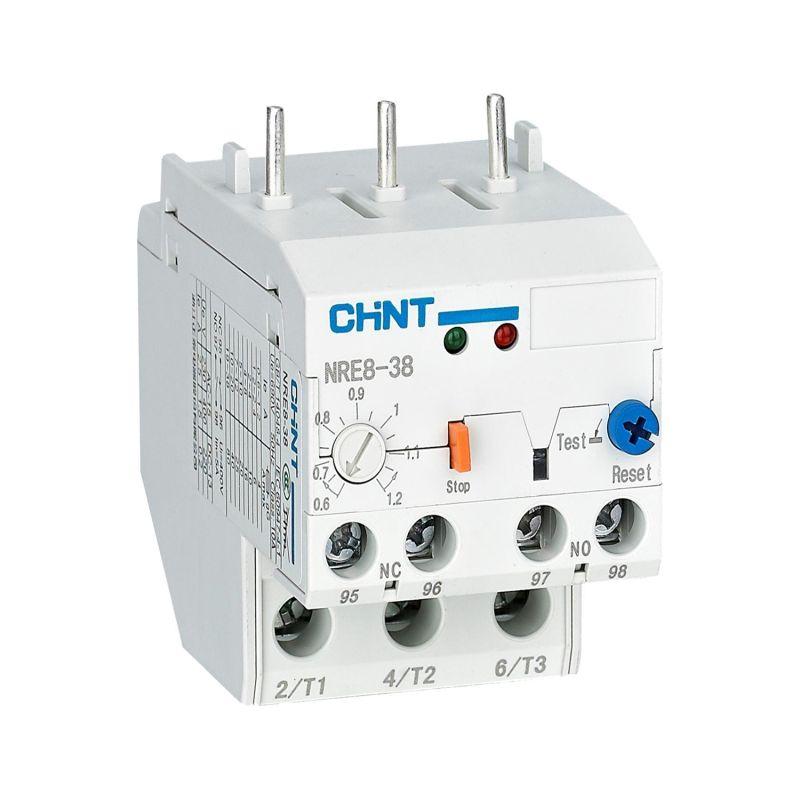 реле перегрузки электронное nre8-38 0.6-1.2а (r) chint 296623 от BTSprom.by