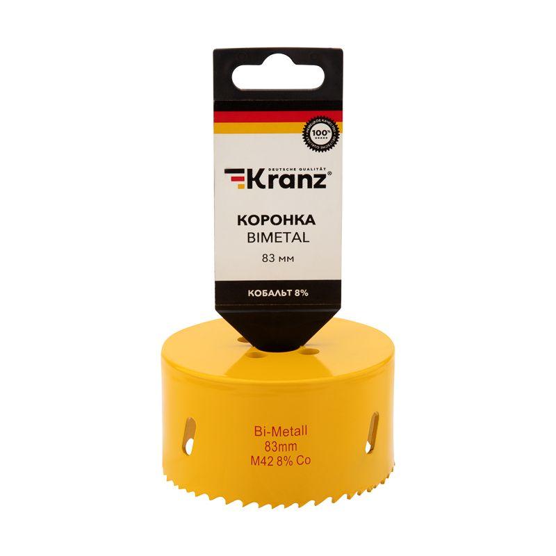  Коронка Bimetal 83мм Kranz KR-92-0240 фото в каталоге от BTSprom.by