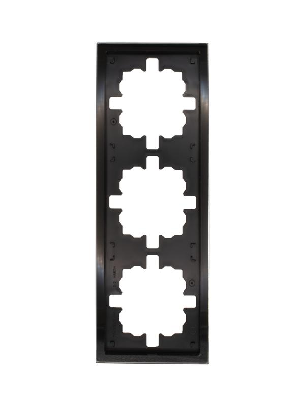 рамка 3-м zima универс. акрил. черн. lezard 704-5880-148 от BTSprom.by