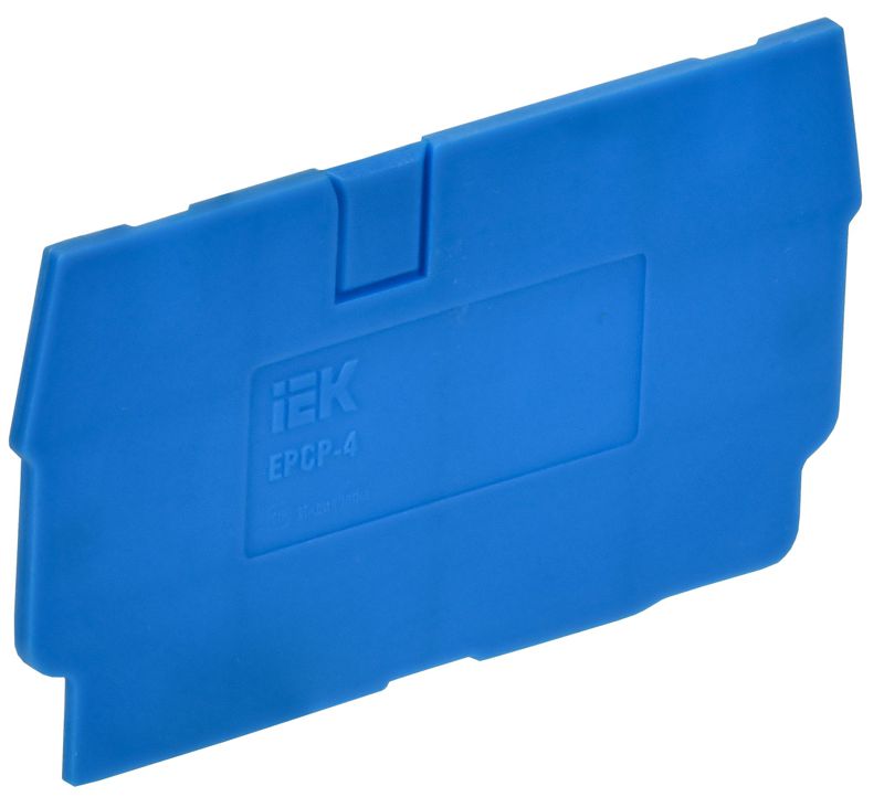 заглушка для колодки клеммной cp 4кв.мм син. armafix iek af-ct20-00-k07-004-zgl от BTSprom.by