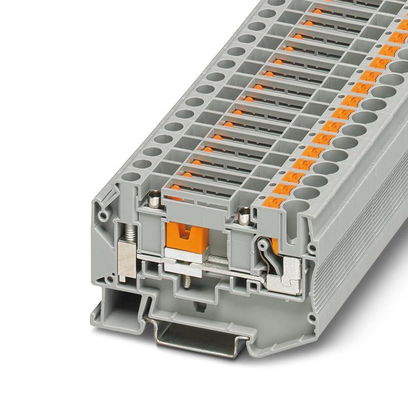 клемма измерительная с ползунковым размыкателем ptu 6-t-p стэз 3209530 от BTSprom.by