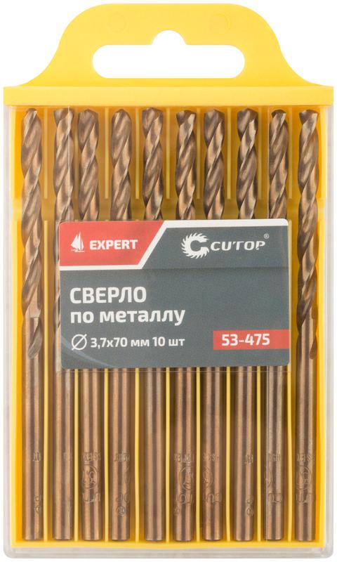  Сверло по металлу EXPERT 3.7х70мм (уп.10шт) Cutop 53-475 фото в каталоге от BTSprom.by