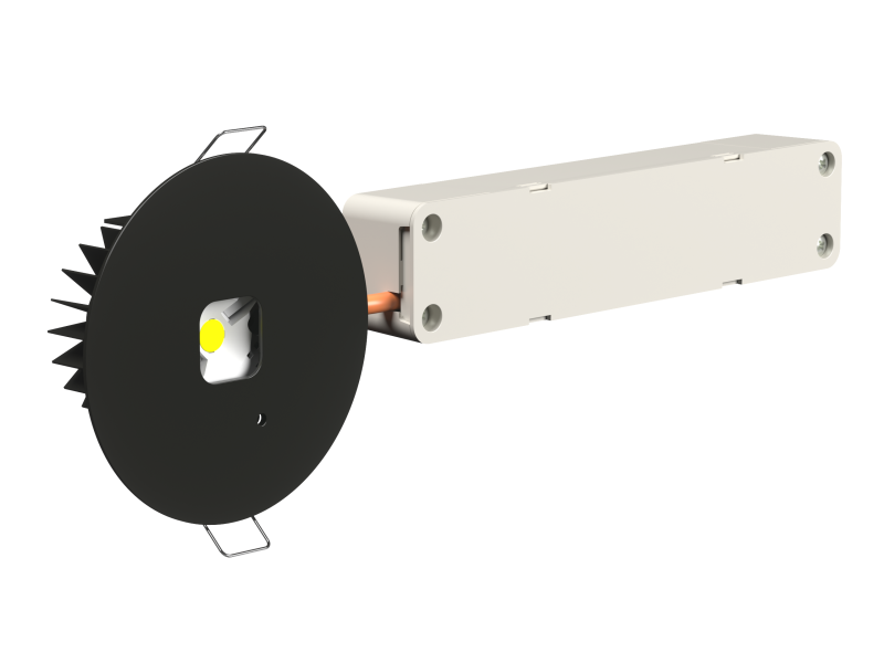 светильник аварийный bs-radar-10-l1-bse5 black белый свет a23669 от BTSprom.by