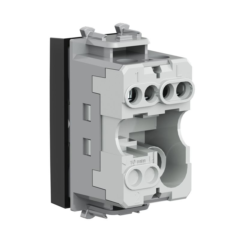  Кнопка модульная 1мод. Avanti "Черный квадрат" 16А черн. DKC 4402151 фото в каталоге от BTSprom.by