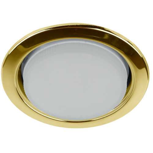  Светильник встраиваемый под GX53 KL35 GD /1 (к) 220В 13Вт золото ЭРА Б0049008 фото в каталоге от BTSprom.by