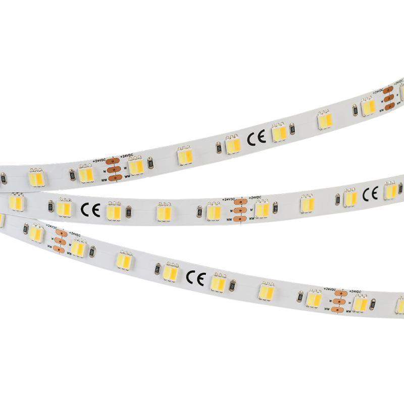 лента светодиодная rt-b60-10mm 24v white-mix 2ch 14.4вт/м ip20 5060 измен. цветов. темпер. (уп.5м) arlight 025214(1) от BTSprom.by