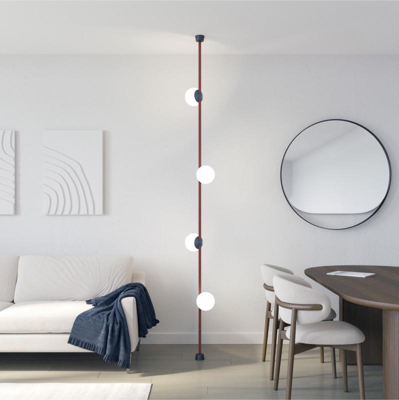  Светильник для трека-ремня Belty Orb 10Вт 4000К IP20 48В DC 150х147мм RA90 120град. со светодиодом акрил черн. DENKIRS 723155 фото в каталоге от BTSprom.by