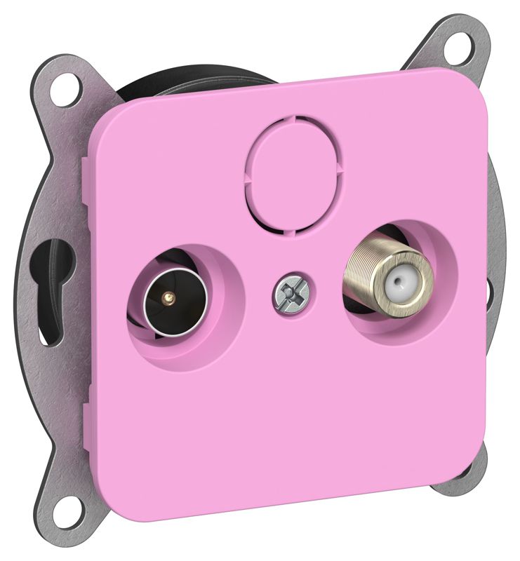 розетка оконечная tv/sat 2-м сп flite ртвс-2-1-1-флпр экранир. механизм пурпур. iek fi-af23-o-k99 от BTSprom.by