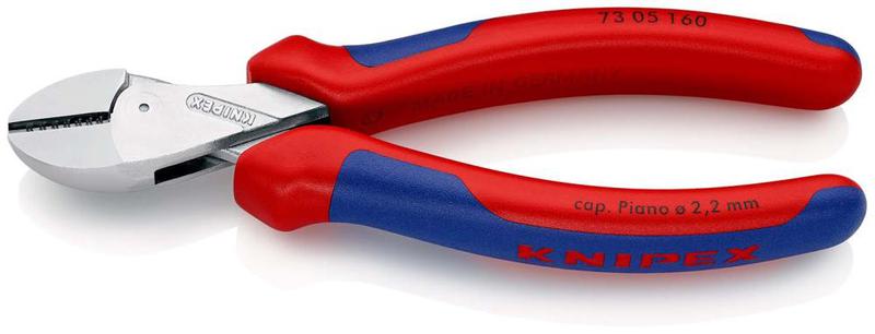 бокорезы компактные l160 хром. knipex kn-7305160 от BTSprom.by