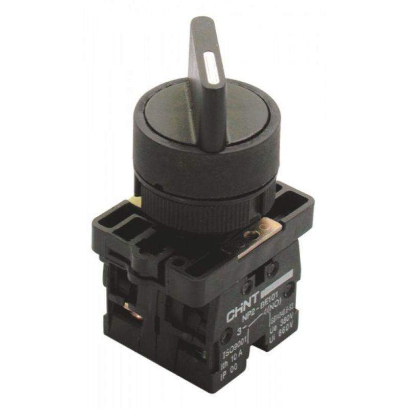 переключатель np2-ed44 2 положения возвратом 2нз ip40 (r) chint 576015 от BTSprom.by