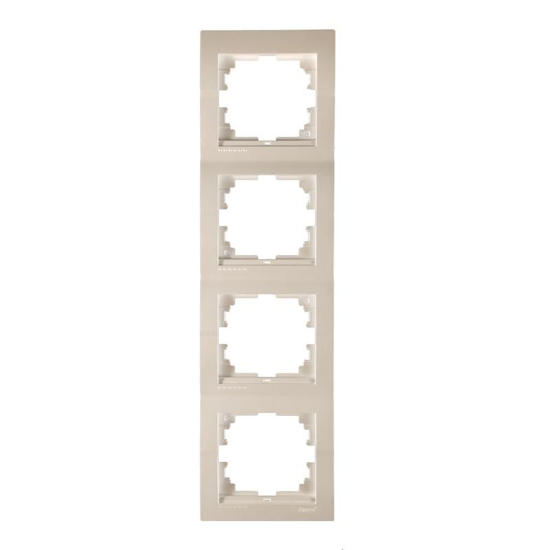 рамка 4-м deriy вертикал. жемчуж./бел. метал. lezard 702-3000-154 от BTSprom.by рамка 4-м deriy вертикал. жемчуж./бел. метал. lezard 702-3000-154 от BTSprom.by